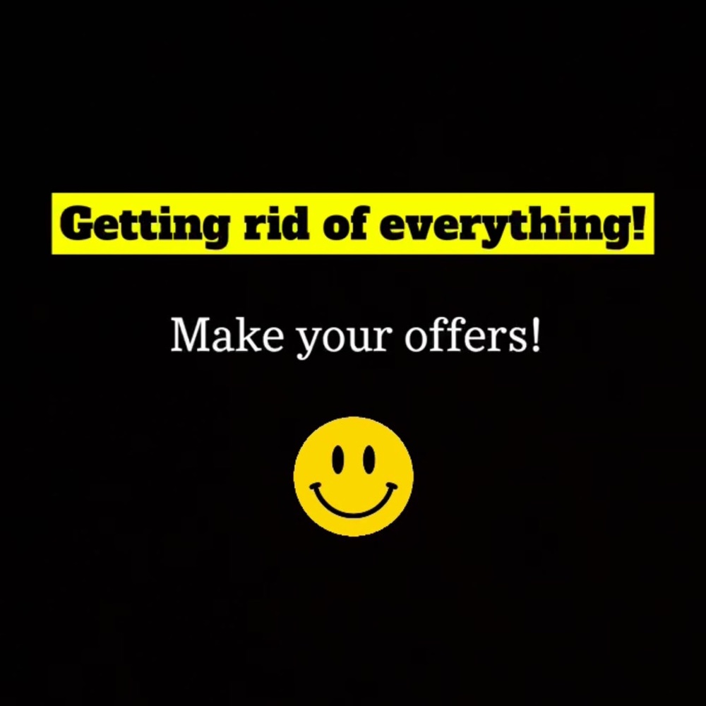 Make your offers, im trying to get rid of everything :)